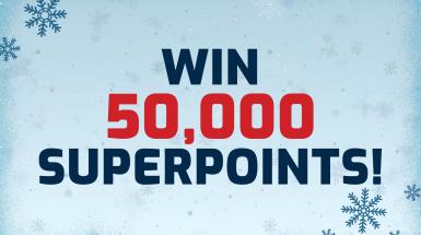 Win 50,000 Superpoints!