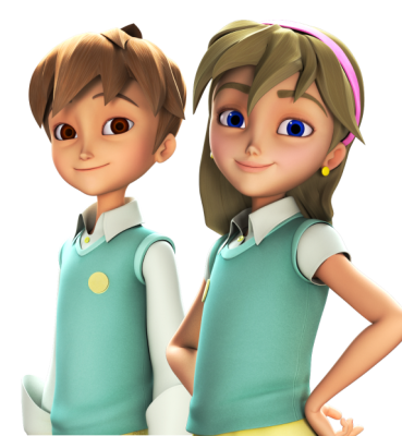 Chris and Joy standing next to each other