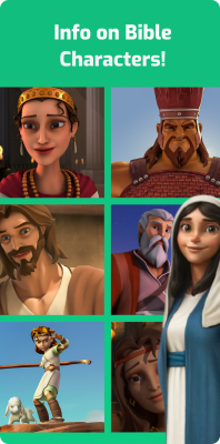 Superbook Kids Bible App Bible Profiles Screen