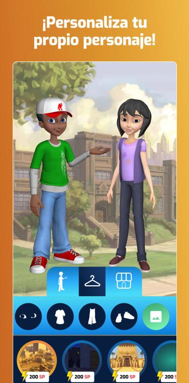 Superbook Bible App Customize Screen