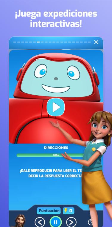 Superbook Bible App Quests Screen